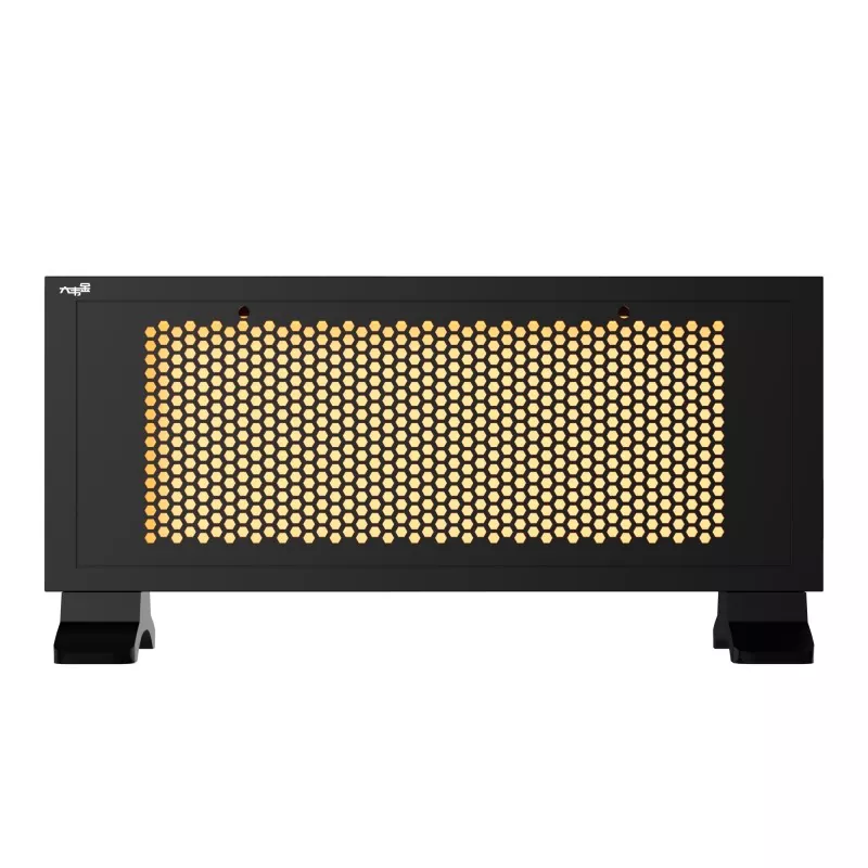 Μαύρο φορητό θερμαντήρα υπερύθρων Μαύρο φορητό θερμαντήρα υπερύθρων