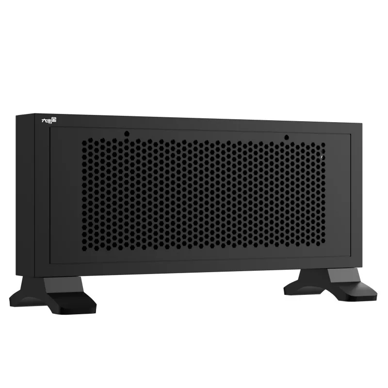 Μαύρο φορητό θερμαντήρα υπερύθρων